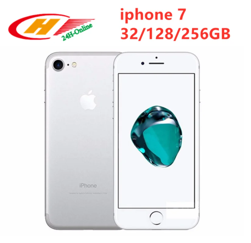 Для Apple iPhone 7 IOS 4 ядра 32/128/256 ГБ и 2 Гб Оперативная память LTE отпечаток пальца Touch ID телефон