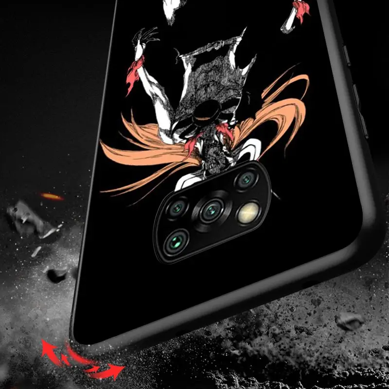 anime bleachs for xiaomi poco m3 m2 c3 x3 nfc f2 f3 pro x2 f1 pro mi play mix 3 a3 a2 a1 6 5 lite phone case free global shipping