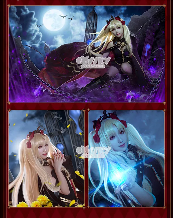 Fate/большой заказ Lancer Ereshkigal Irkalla Хэллоуин косплей для женщин