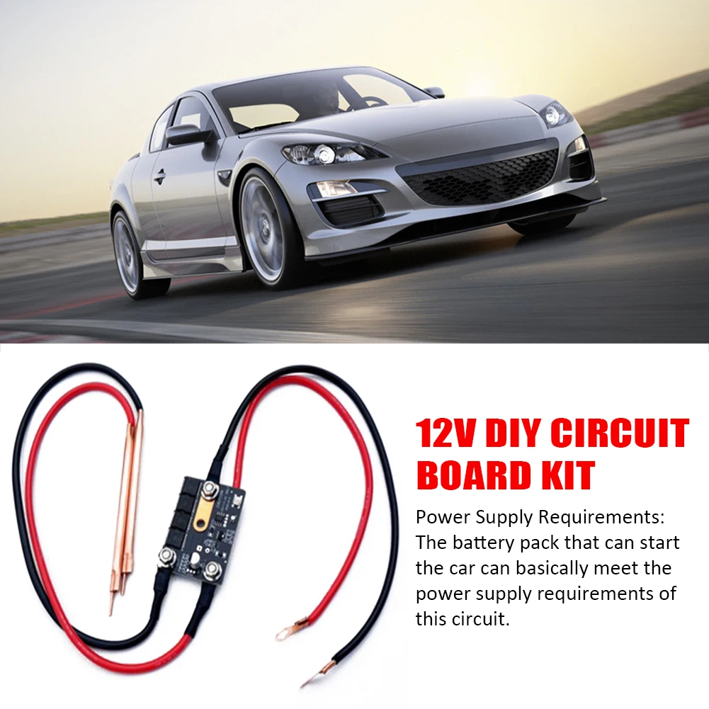 

12V Equipment DIY Portable PCB Battery Energy Full Set Unassembled Spot Welding Machine Module Practical Circuit Board Kit