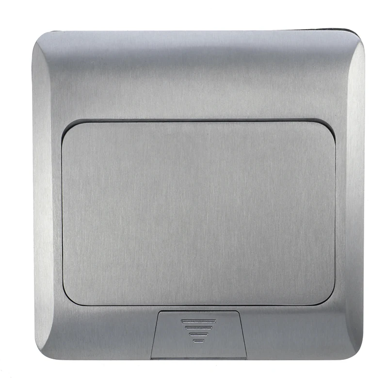 2 способ алюминиевая панель ЕС стандарт вверх пол розетка электрическая