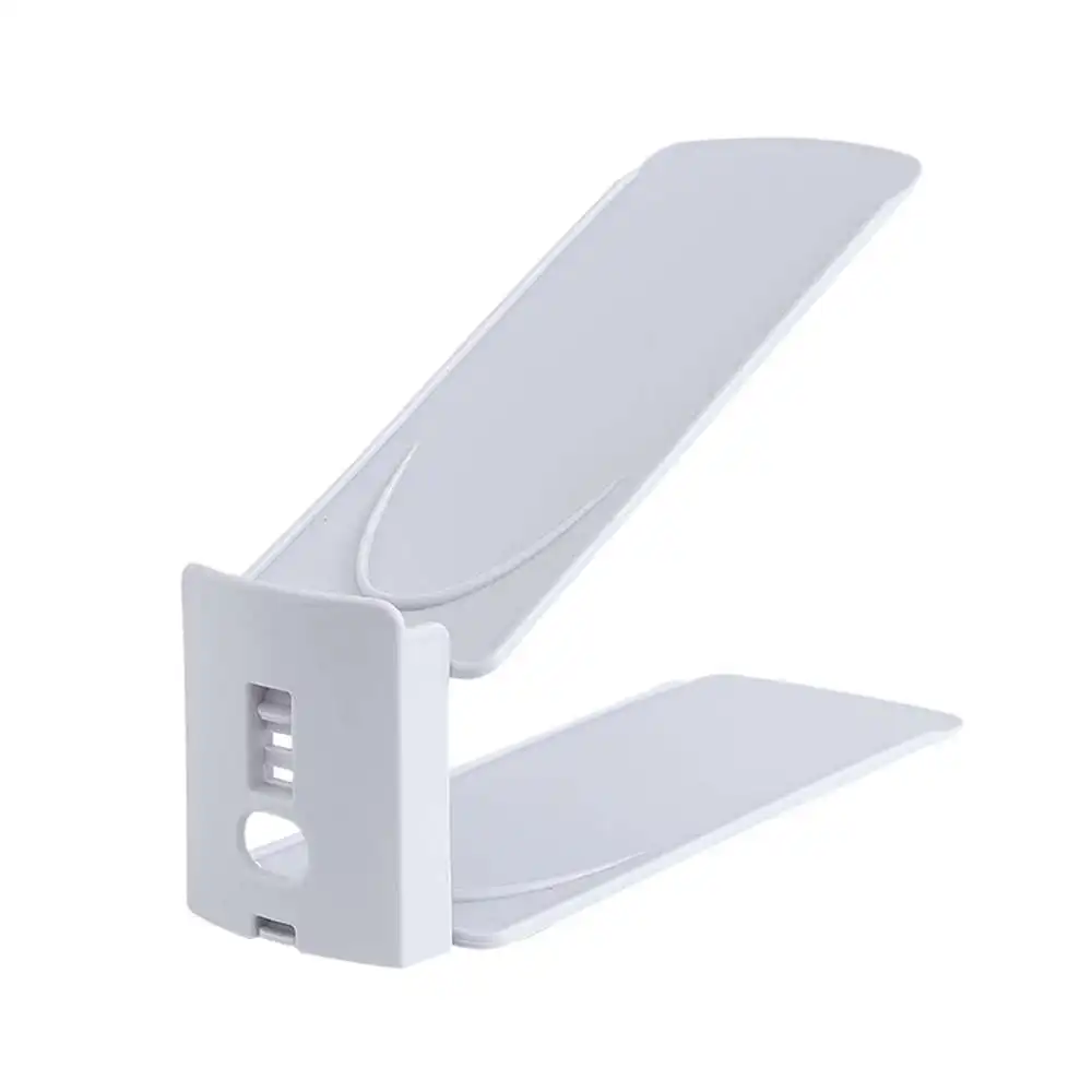 

Shoe Hanger Adjustable Shoe Organizer Footwear Support Cabinet Closet Stand Shoes Storage Rack Shoebox