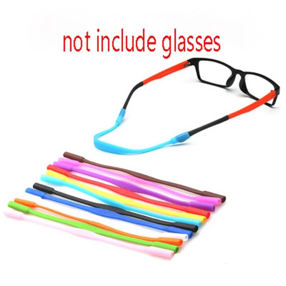 

Glasses Cord Fashion Silicone Glasses Strap Neck Eyeglasses Children Sunglasses Band Rope String Holder Eyeglasses Chain