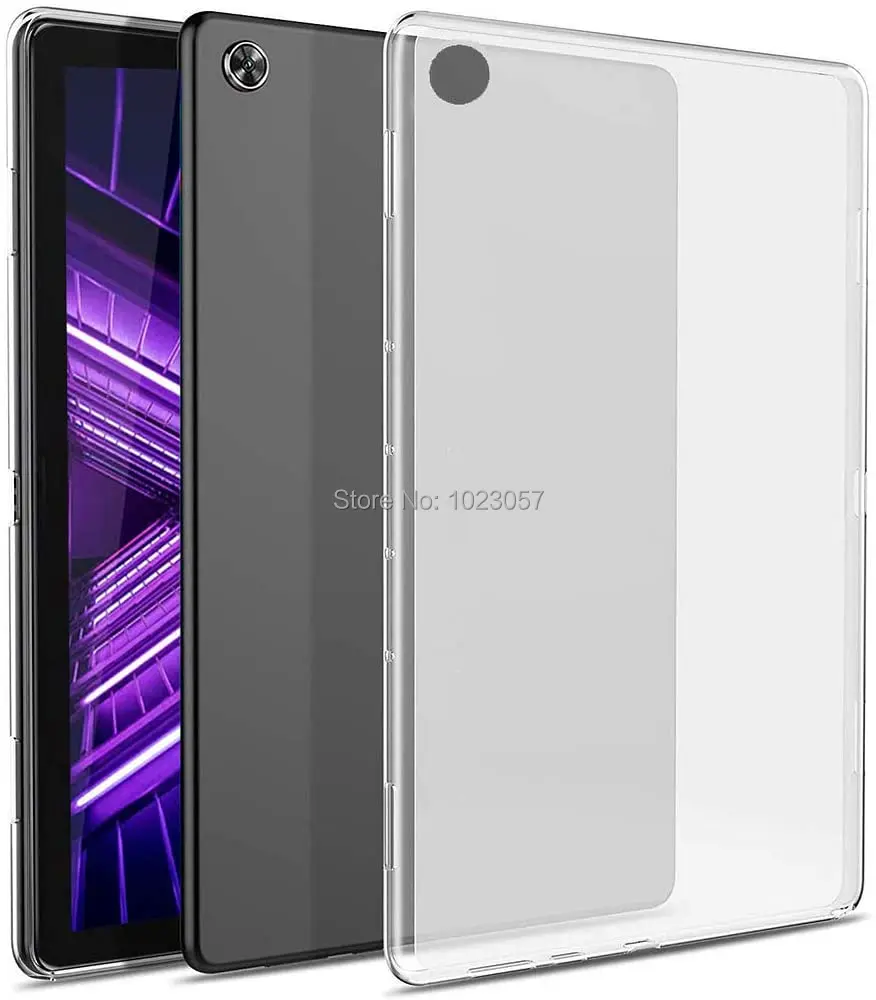 Мягкий чехол из ТПУ Для lenovo tab m10 plus tb-x606f tb-x606x силиконовый прозрачный для планшета