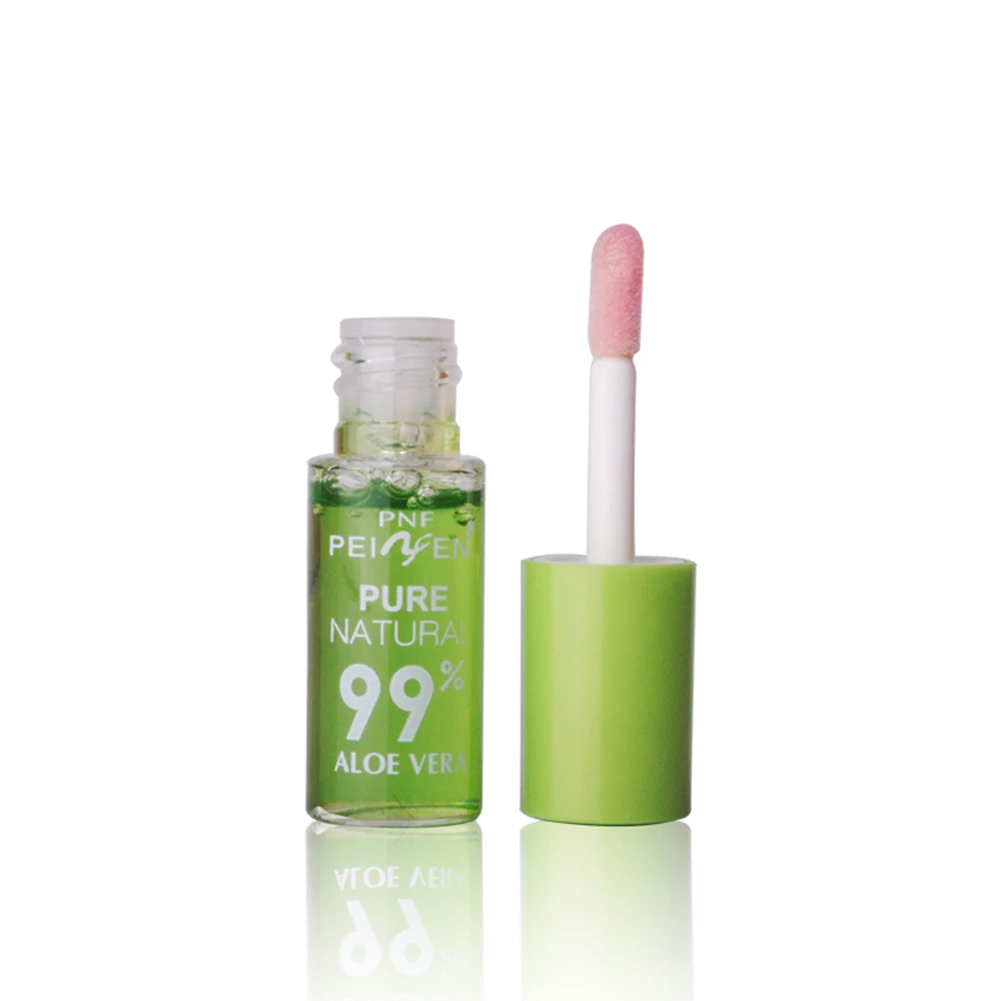 

1PC Aloe Vera Essence Lipstick Moistourizer Color Change Lip Gloss Long Lasting Lips Balm Lip Soothing Gel 3.5g