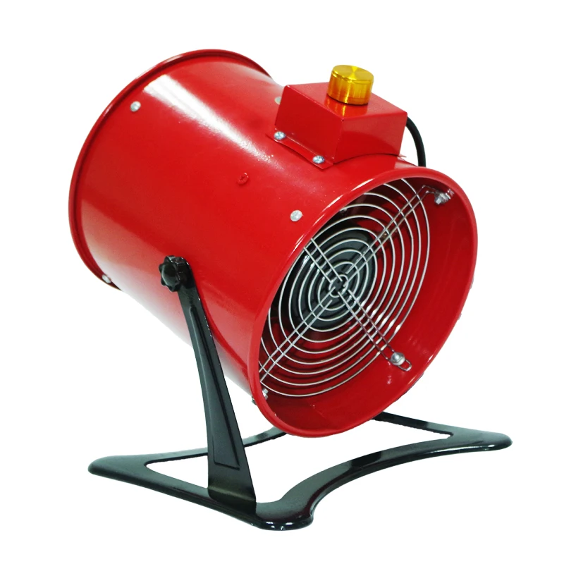 8 дюймов маленький мобильный вытяжной вентилятор мощный промышленный напольный