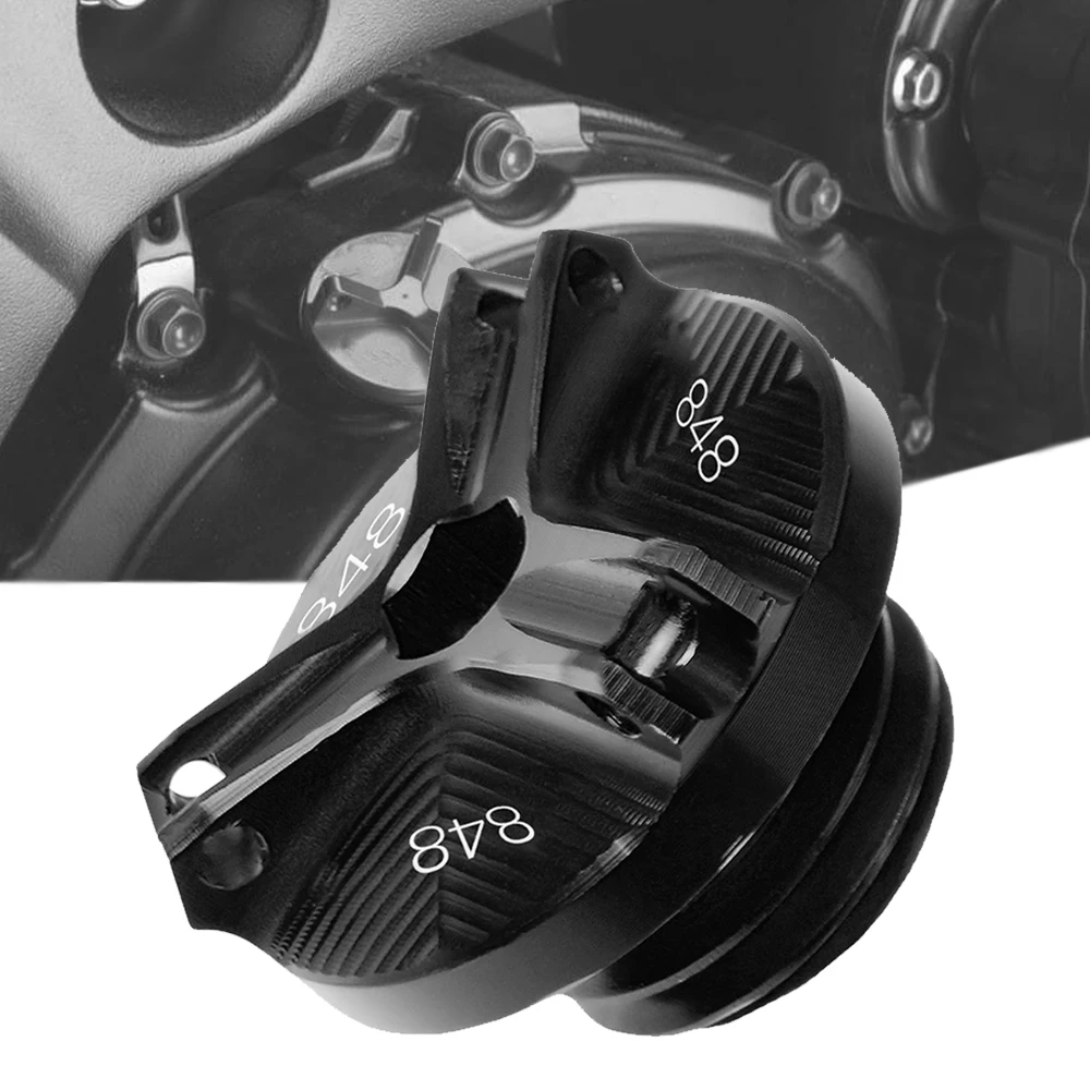 Для Ducati 848/EVO 2007 2013 2008 2009 2010 2011 2012 CNC M20 * 2 5 мотоциклетные масляные стаканы для