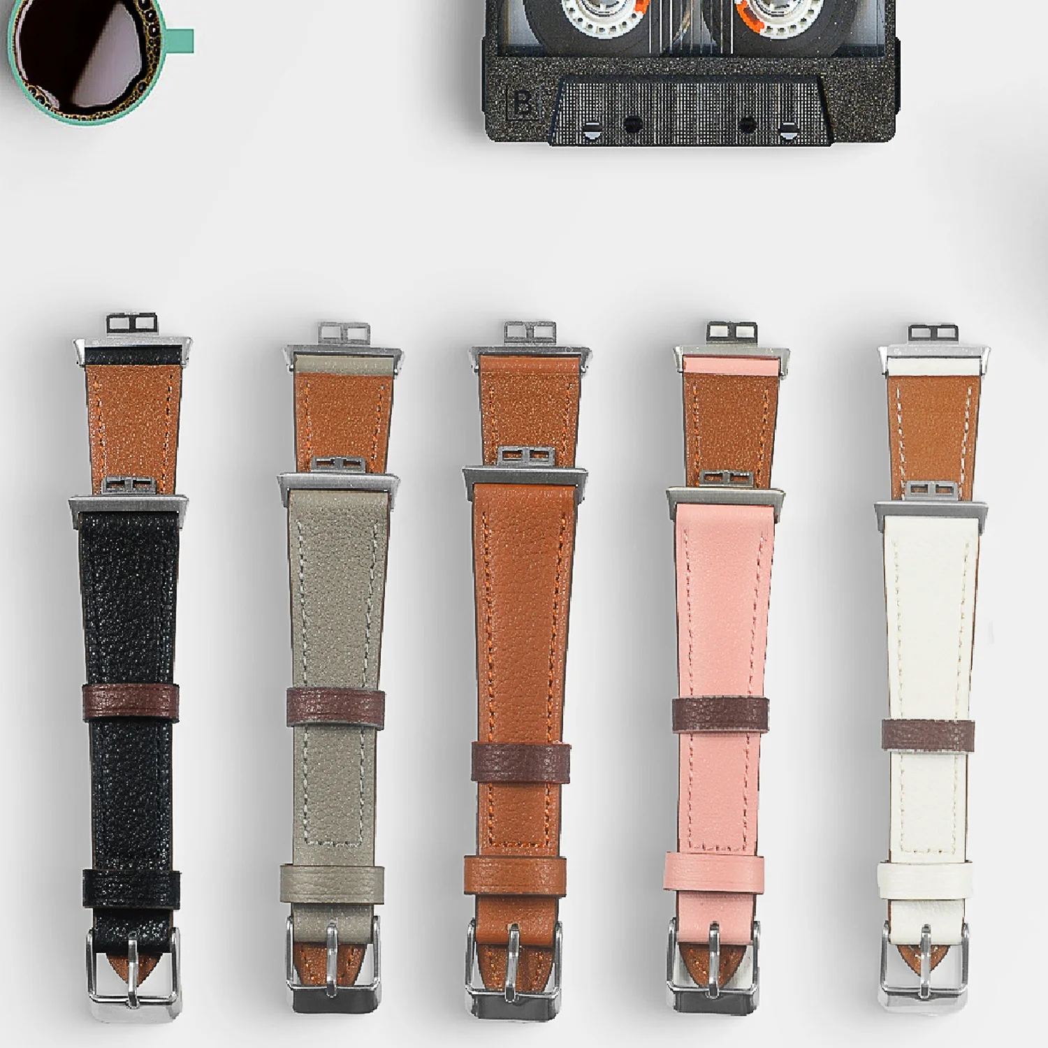 

Leather Band For Huawei Watch FIT Strap smartwatch Accessories Genuine Leather wristband bracelet Huawei Watch fit 2020 Strap