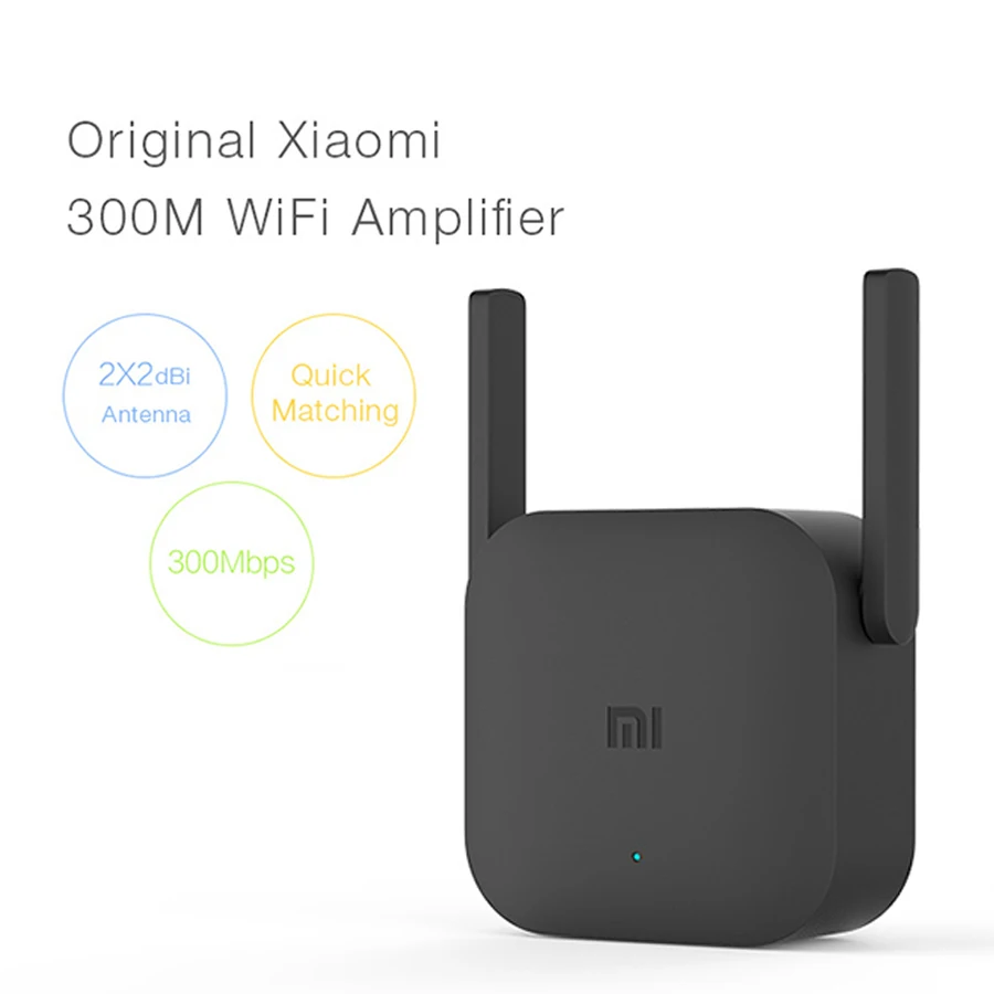 Xiao mi Wifi усилитель Pro маршрутизатор 300 м 2,4 г сетевой расширитель ретранслятор Roteador 2 мощная антенна для mi маршрутизатор для дома и офиса