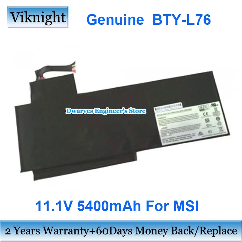 

Оригинальный аккумулятор для ноутбука MSI GS70 6QE GT60 GT80 GS72
