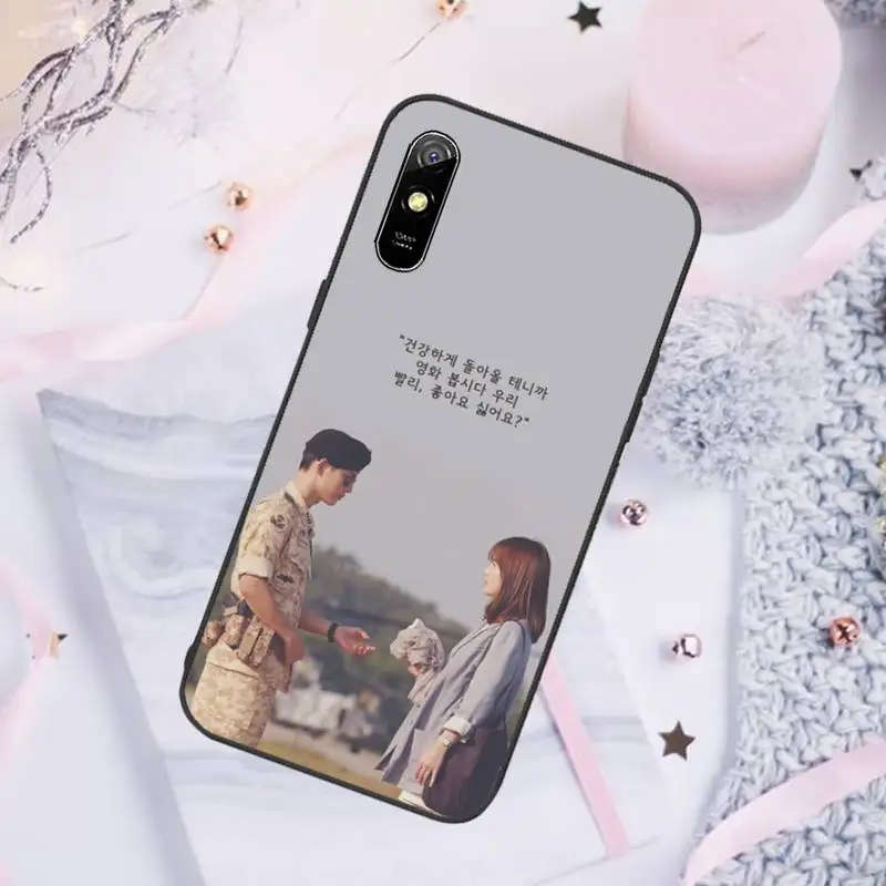 

The Descendants Of The Sun Phone Case For Xiaomi Mi Redmi Note 7 8 9 pro 8T 9T 9S 9A 10 Lite pro