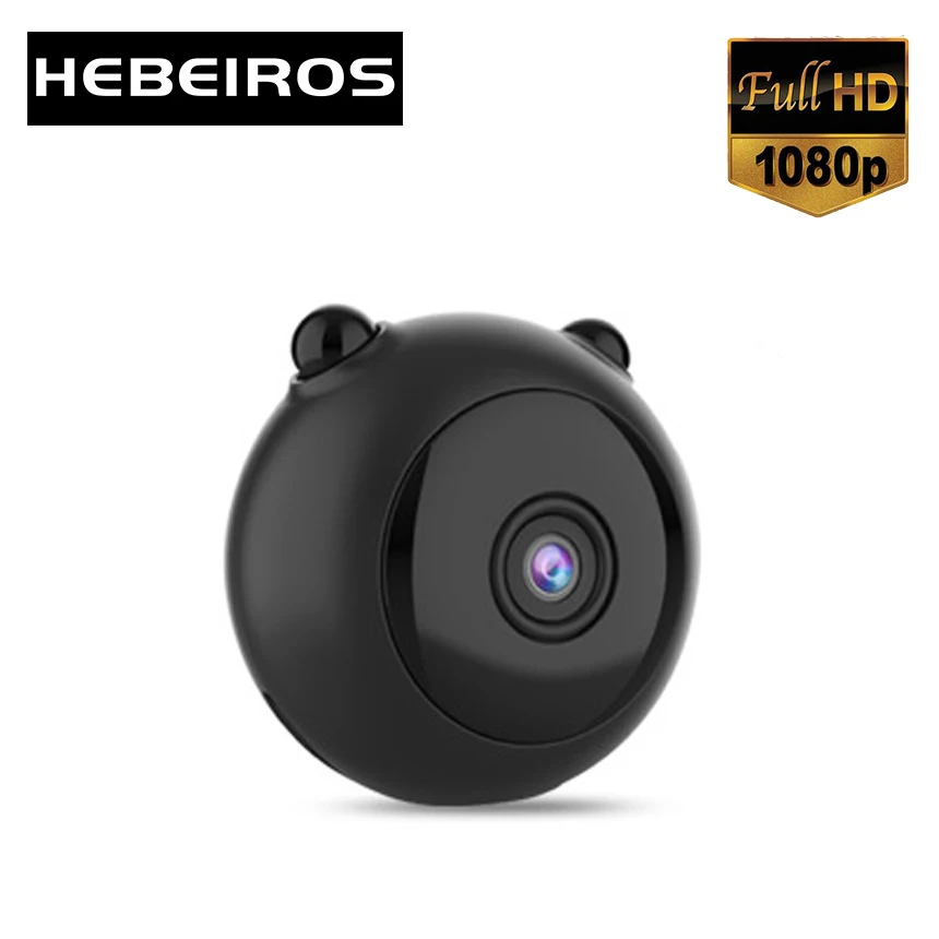 Hebeiros HD 1080P Аккумуляторная Wi-Fi камера с датчиком движения аудио CCTV безопасности