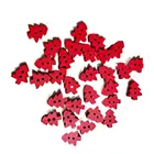 Рождественские нашивки сделай сам, деревянные фотообоиперчаткилосиные деревянные чипсы, Рождественский Декор ручной работы, декоративная нашивка сделай сам