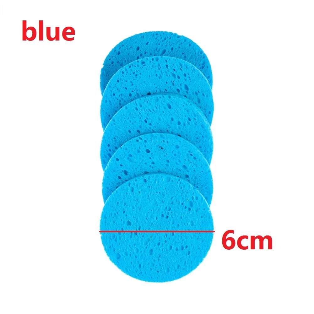 B6cm 5/10 шт./лот натуральный очищающий спонж мягкие средства ухода за кожей лица компресс губка для мытья очистка обладает отшелушивающим эффектом, средство для ухода за кожей средство для снятия макияжа Инструменты - Цвет: B6cm