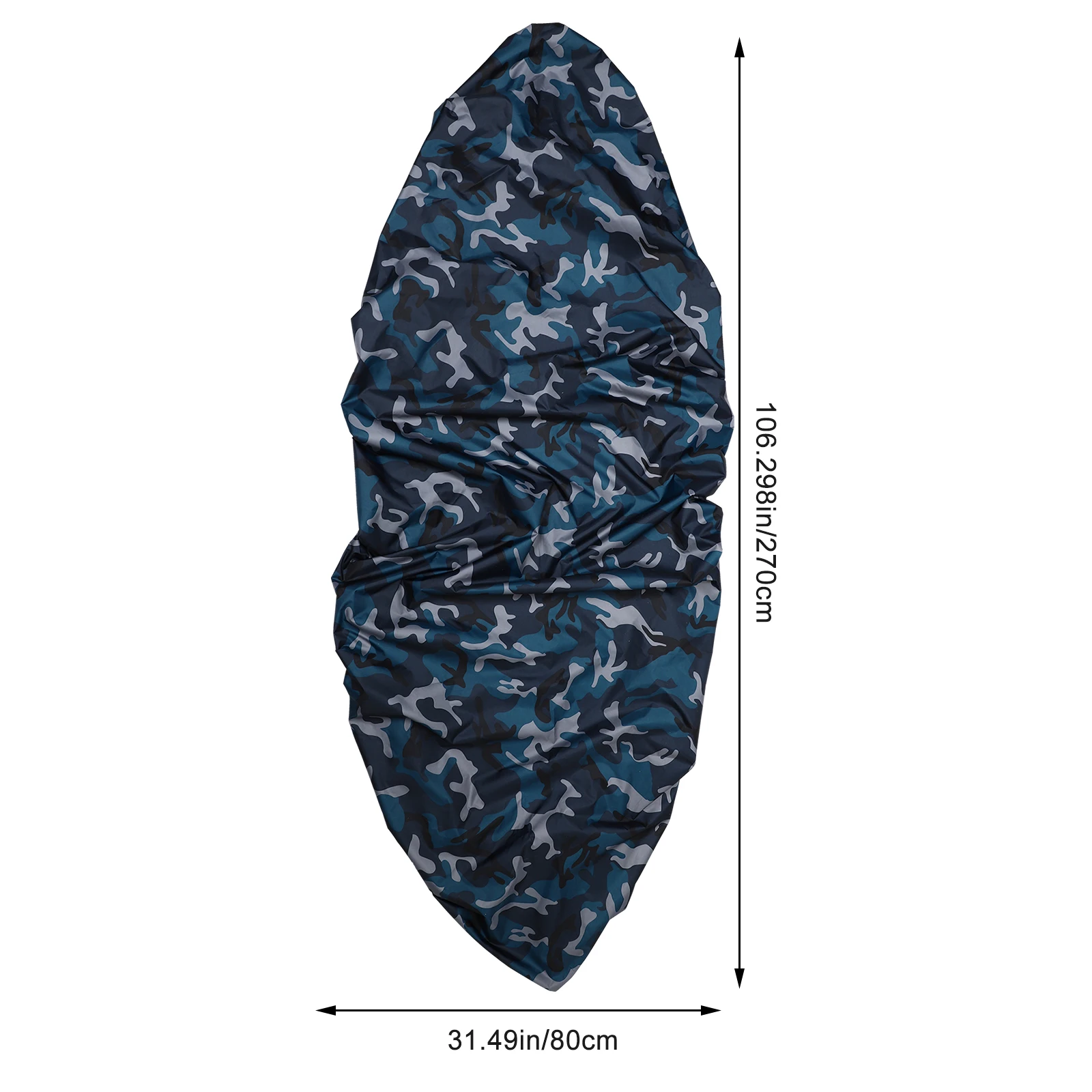 

1pc Waterproof Canoe Cover Dustproof Kayak Cover for Canoe of 2.7-3 Meters