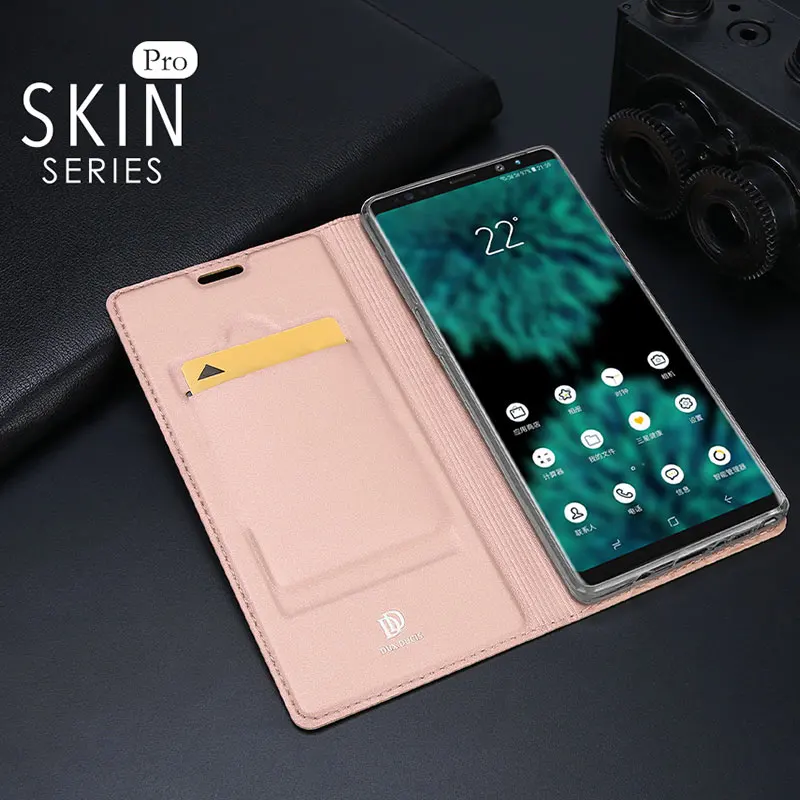 DUX DUCIS Флип кожаный чехол для samsung Galaxy Note 10 9 Подставка Книга Бумажник чехол для samsung Note9 S8 S9 S10 Plus 5G телефон Coque