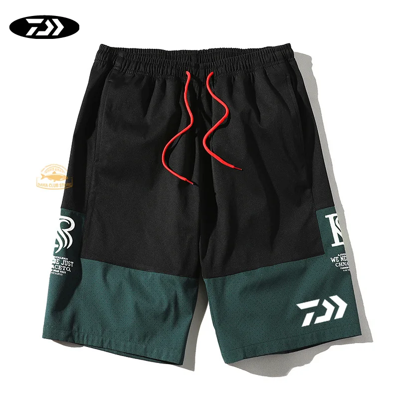 

Daiwa Casual Colorblock Breathable Shorts 2020 Summer Men's Running Pants Outdoor Fishing Shorts Beach Pants