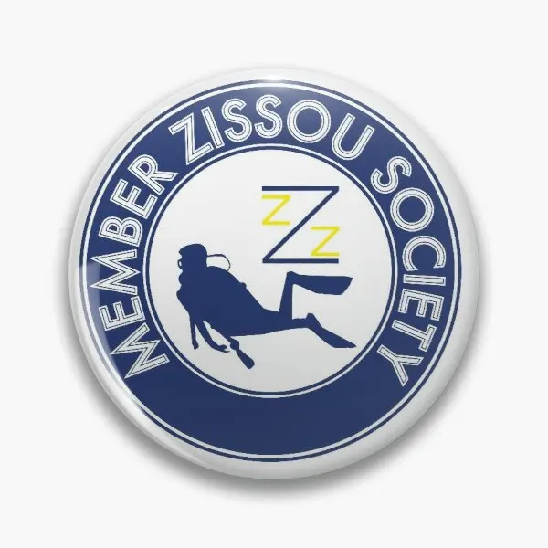 

Member Zissou Society (detailed) Soft Enamel Pin Badge Decorative Clothes Badge Lapel Pin Brooch Jewelry