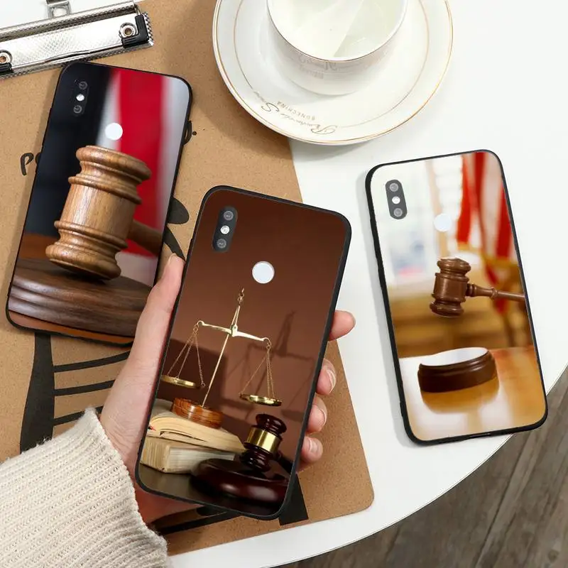 

Law Student Lawyer Judge Phone Case For Xiaomi Redmi note 7 8 9 t s 10 A pro lite funda shell coque cover