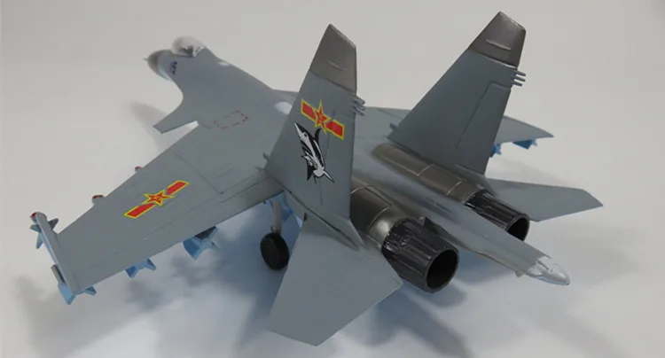 ABS Статический Моделирование Модель самолета-истребителя воздуха китайский J-15