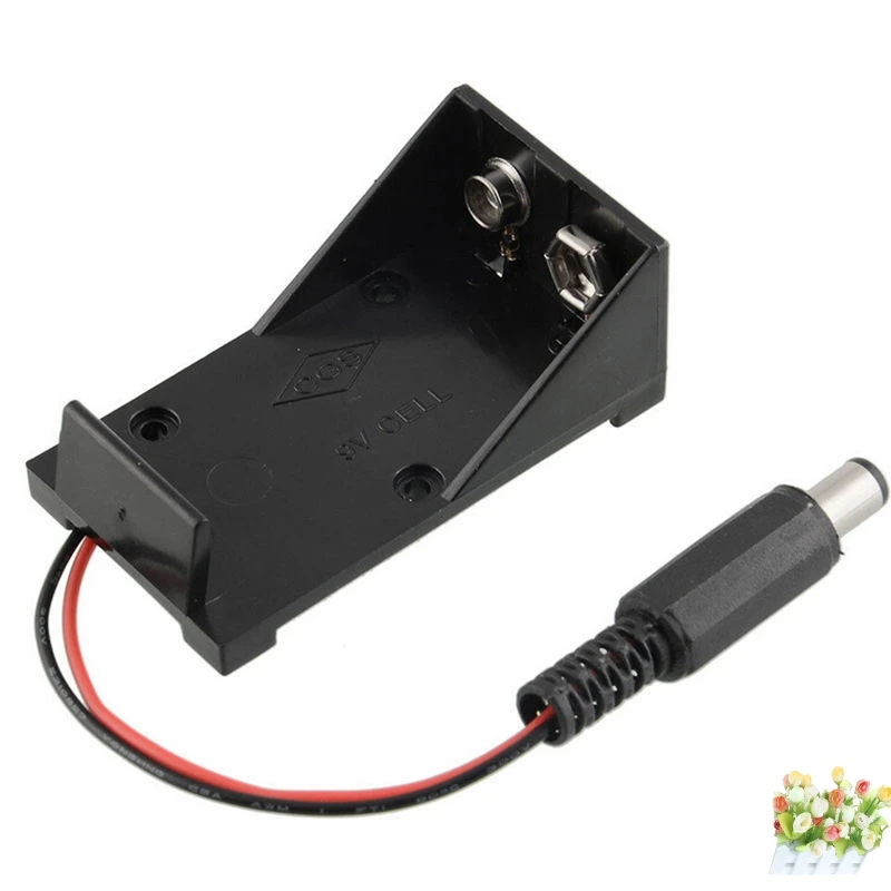 5 5x2 1 мм шт. для Arduino Чехол держатель батарейный отсек хранения 9 в провод DC