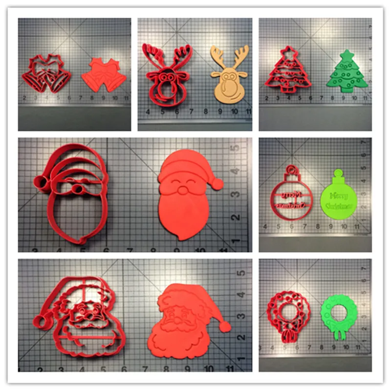 Счастливого Рождества орнамент с оленями венок Пряничный человек печать на