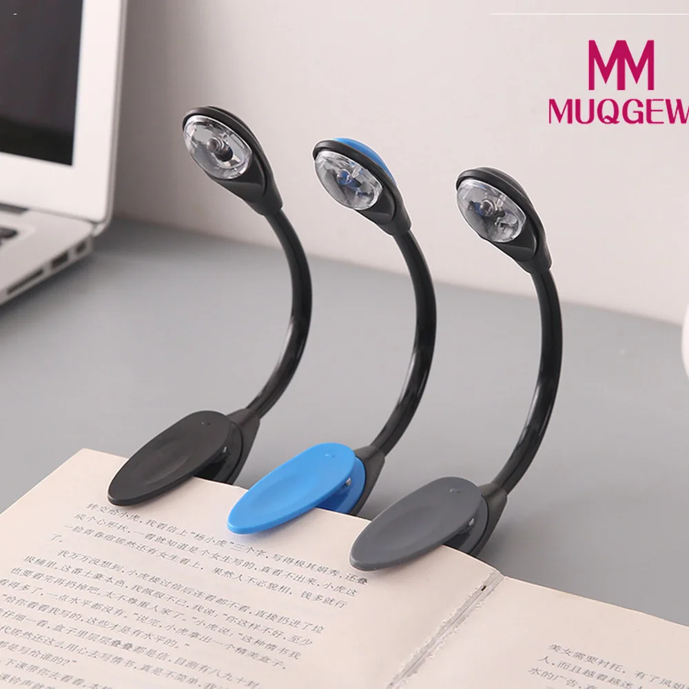 Светодиодный лампа для чтения одной руки светодиодный s гибкий книжный лист