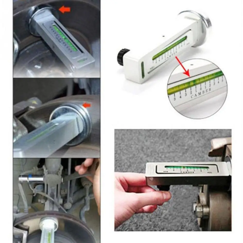 Magnetic Alignment Camber Gauge Four Wheel Positioning Level Ruler Adjustment Tool Magnet |