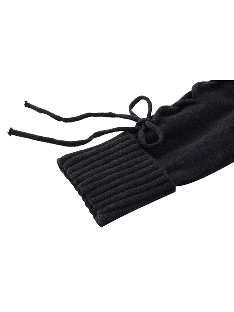 Женский винтажный свитер Повседневные пуловеры с круглым вырезом зимняя модная