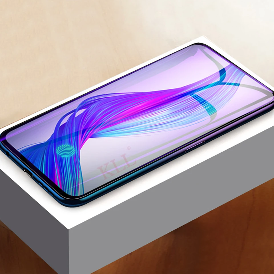 2.5D полное покрытие анти-синий светильник закаленное стекло для OPPO Realme X 3 Pro Защита экрана для OPPO Realme 5 Pro U1 9H твердость