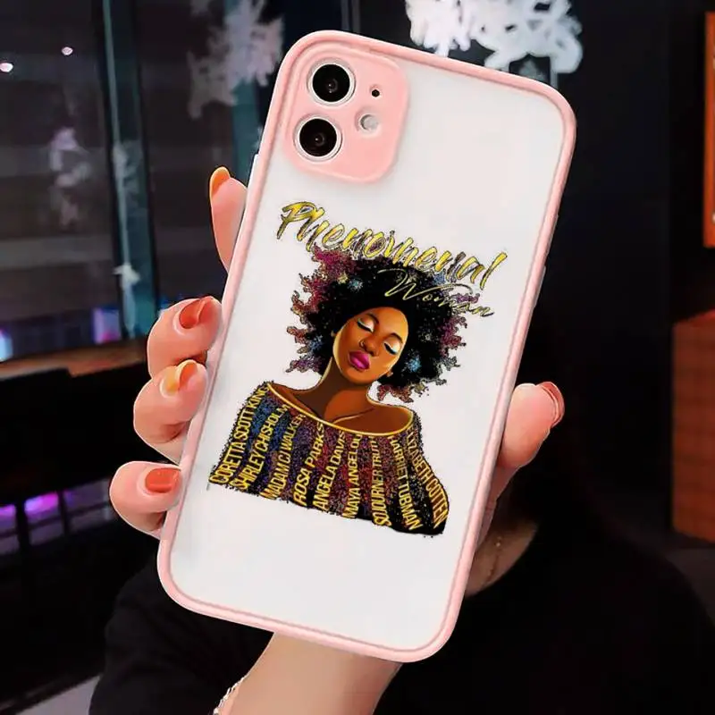 

Card Art pizza coffee Aesthetic Phone Case matte transparent For iphone 7 8 11 12 plus mini x xs xr pro max cover