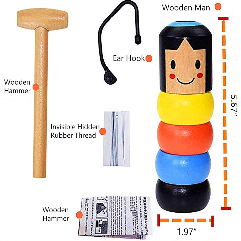 Бесплатная доставка новинка небьющиеся бесчеловеческие Дарума деревянные