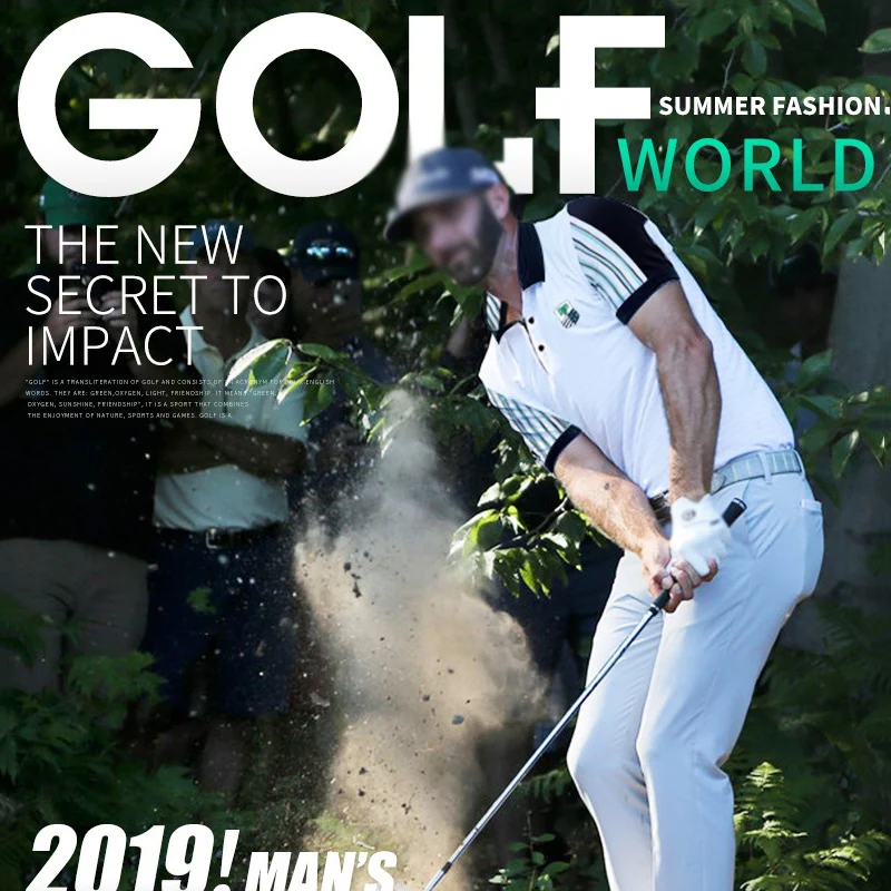 

Golf Shirt Men Tshirt Short-sleeved T-shirt Summer Clothing Outdoor Sports Top-tee Match Polo Shirt Golf Clothing