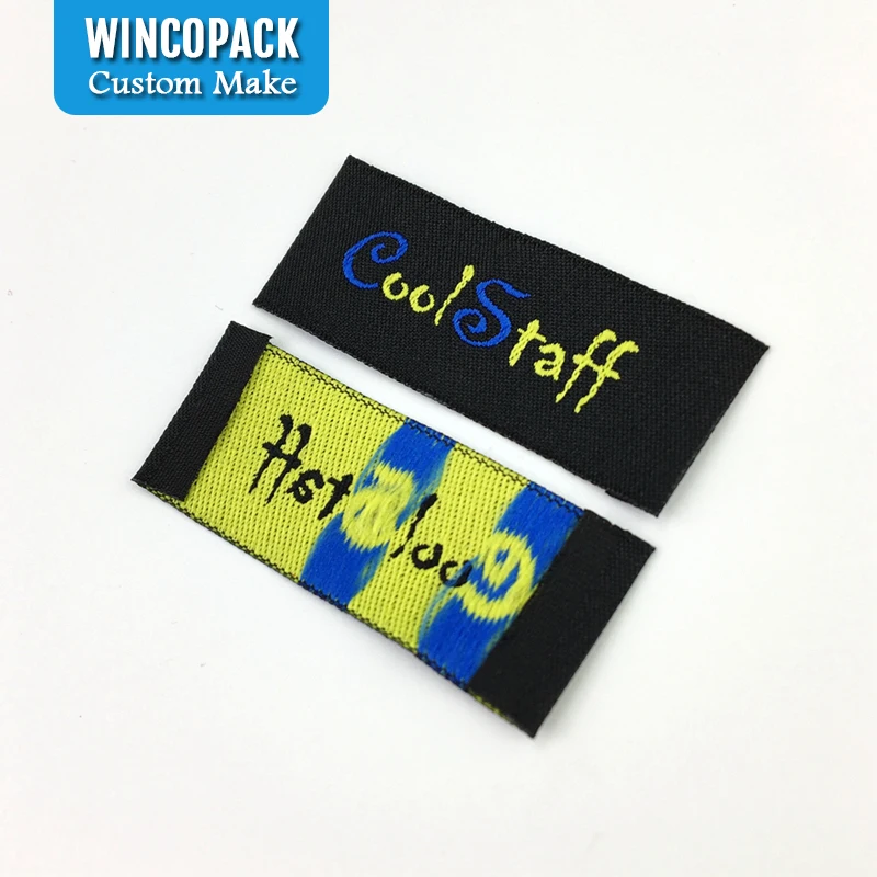 

Custom Woven Satin Label Embroidery, Woven Satin Label Embroidery, Woven Satin Label WL091