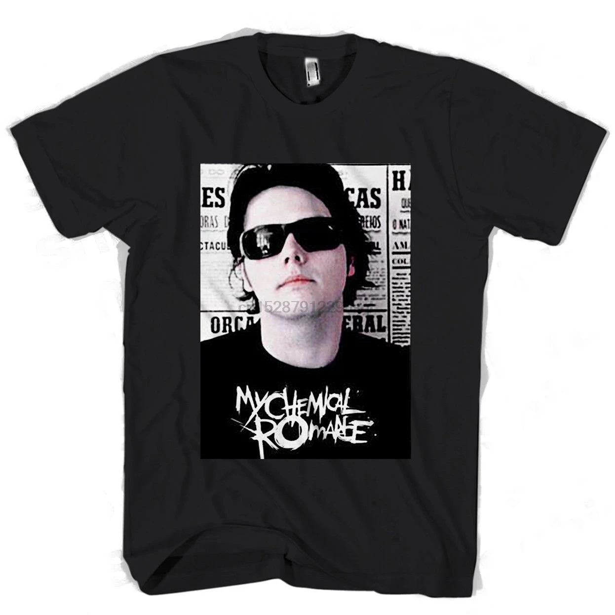 

My Chemical Romance Gerard Man T-Shirt Short Sleeve Hip Hop Tee T Shirt top tee Fashion Style
