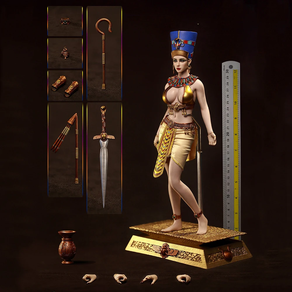 

TBLeague PL2020-164 For Collection 1/6 Scale Collectible Nefertiti Queen of Egypt Action Figure Full Set for Fans Holiday Gifts