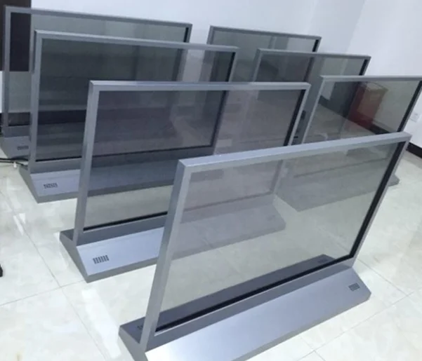 55 дюймовый дисплей монитор для рекламы прозрачные экранные мониторы OLED