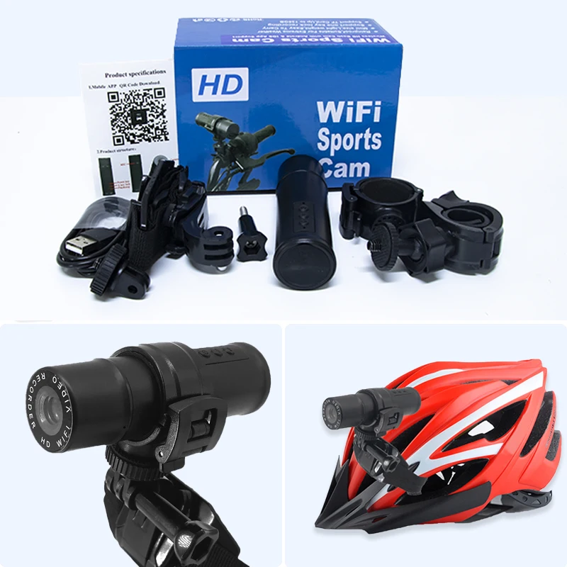 Motorcycle Dash Cam WIFI HD 1080P Waterproof DVR Universal Car Wireless Camera Night Vision Camera Recorder Smart App Control