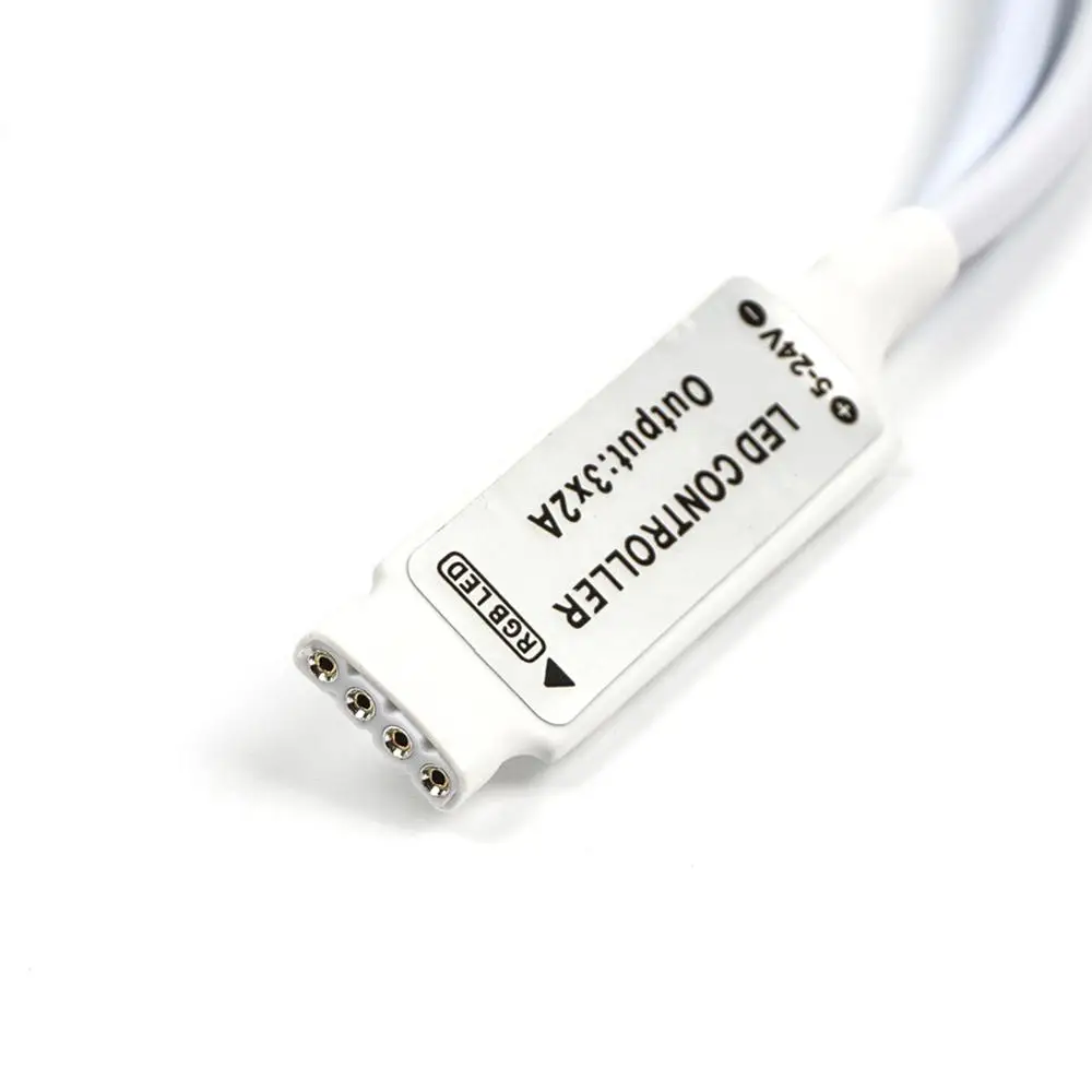 

LED Strip RGB Controller Mini 24key Remote Controller Dimmer 12V 6A for RGB LED Strip Lights 3528smd 5050smd