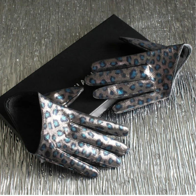 DEAT 2020 осень и зима новые продукты модные синие леопардовые короткие женские