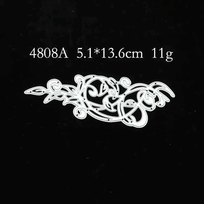 

2021 New Arrival Vine Flowers Branches Metal Cutting Dies Stencil for Scrapbooking Craft Die Cut Make Mould Decoration Template