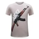 

Summer 3D printing fashion casual short sleeve, men's T-shirt