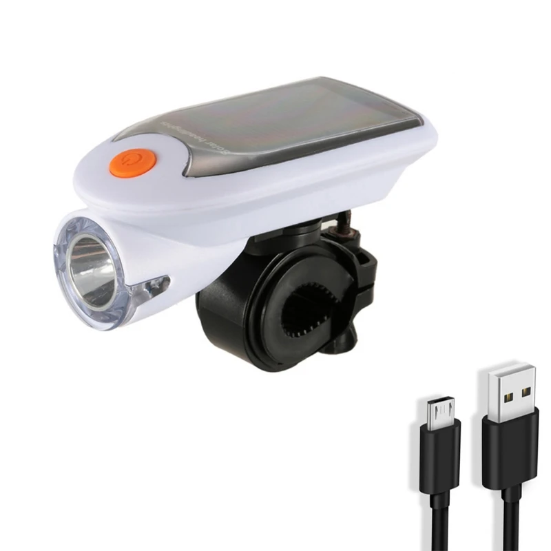 

Bike Lights Bright Bike Front Light 240 Lumen, Cycling Light Flashlight Torch with USB Rechargeable Tail Light