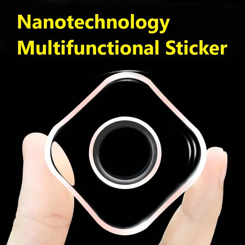 

Mobile Phone Paste Magical Suck Stickers Versatile Nanometer Magic Seemless Stickers Car Mounted Stick держатель для телефона