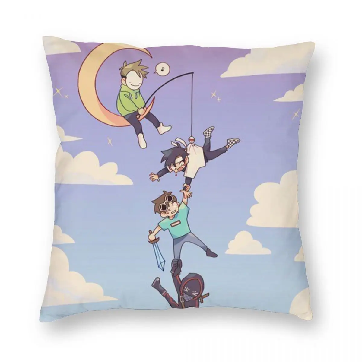 Наволочка Technoblade Moon из полиэстера и льна, с бархатным узором, декоративная Автомобильная Наволочка на молнии