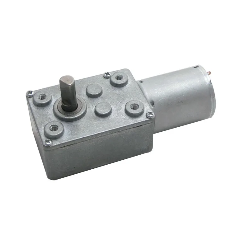 Редуктор червячного редуктора из металла, 220/100 об/мин, 12 в пост. Тока