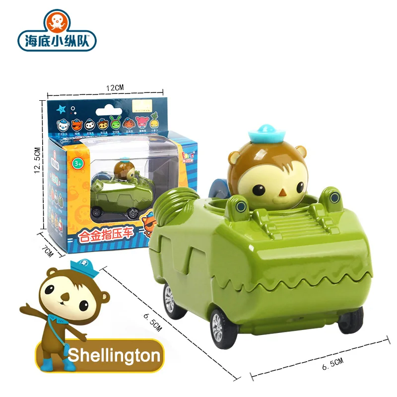Octonauts Barnacles Kwazii песо шеллингтоны Даши тональный фонарь Рыба Лодка Стрекоза