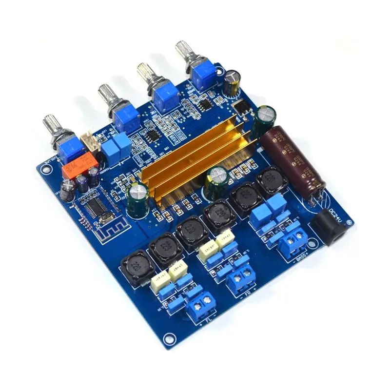 

Плата цифрового усилителя TPA3116, Bluetooth 4,2, высокая мощность 2,1, Hi-Fi, внешний сабвуфер, аксессуары, fm-передатчик
