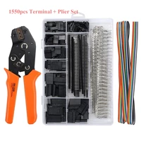 sn28b ratchet crimping plier 1550pcs terminal tube tool kit for household electrical appliances network medical hand tools