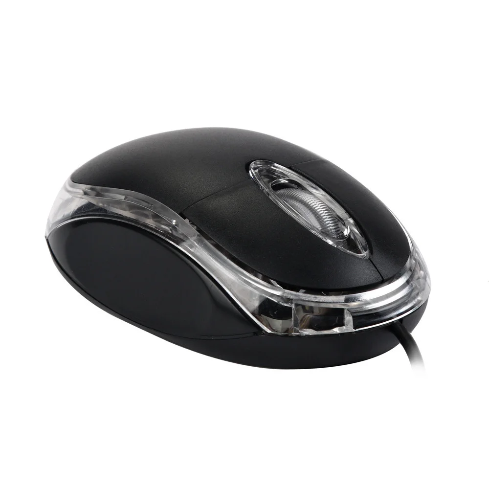 

Dropping Ship For Pc Laptop 1200 Dpi Usb Wired Optical Gaming Mice Mouses Mini de alta calidad Ratn de oficina con cable